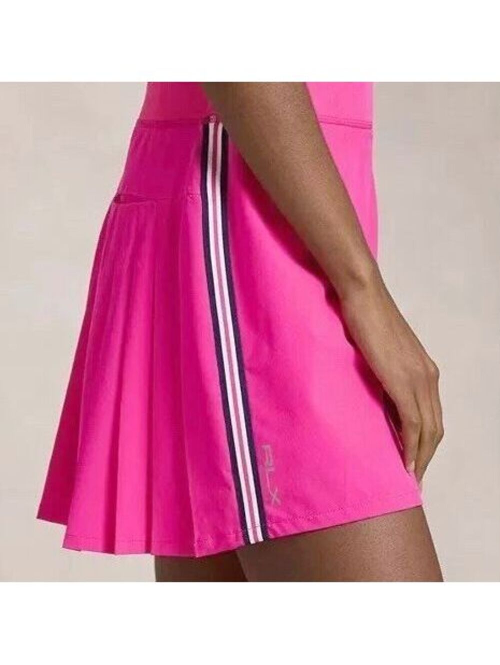 RLX Ralph Lauren  Pleated Tennis / Golf Skirt "Pink" Women's Large | NWT